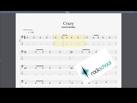 Crazy Rockschool Grade 1 Bass Guitar