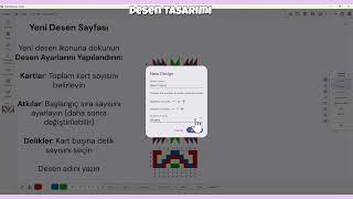 PC - macOS | Rehber 1 - TabletWeaver Studio'da Yeni Boş Desen Sayfası Nasıl Oluş