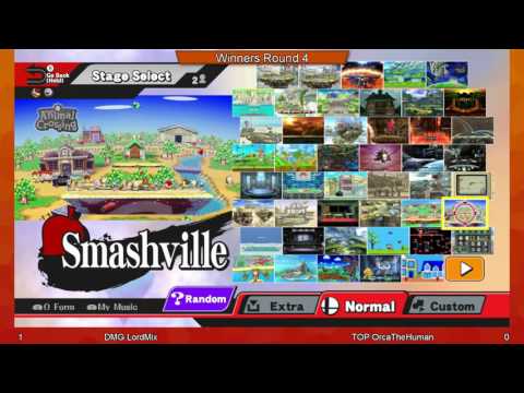 Gwinnet Brawl May 2016   Smash 4 Winners Round 4   DMG LordMix Vs TOP OrcaTheHuman