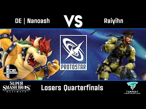 DE | Nanoash (Bowser) vs Raiyihn (Snake) - Losers Quarterfinals - Protostar #25