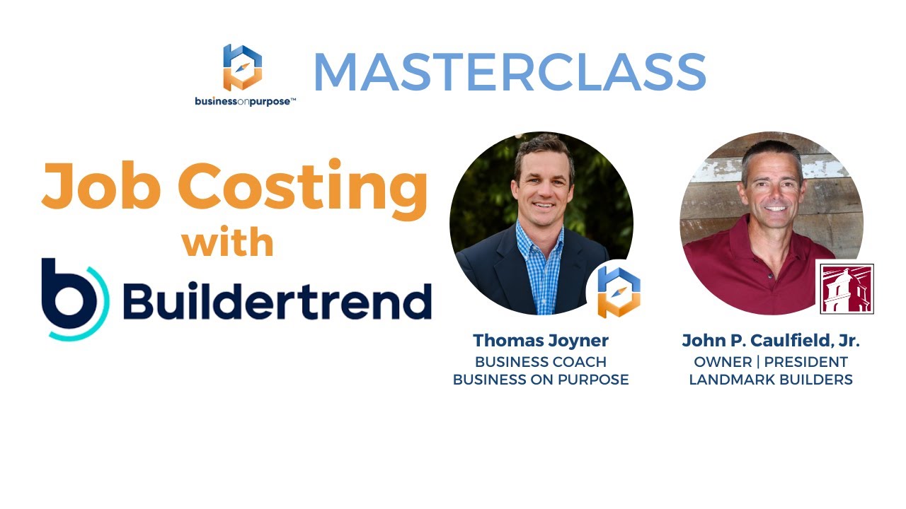 Masterclass: Job Costing with Buildertrend