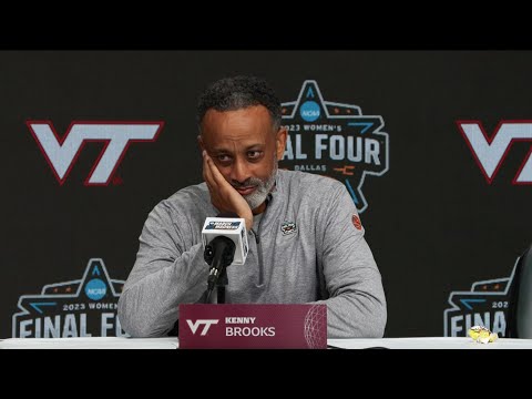 Virginia Tech Kenny Brooks, LOSS to LSU postgame in Final Four