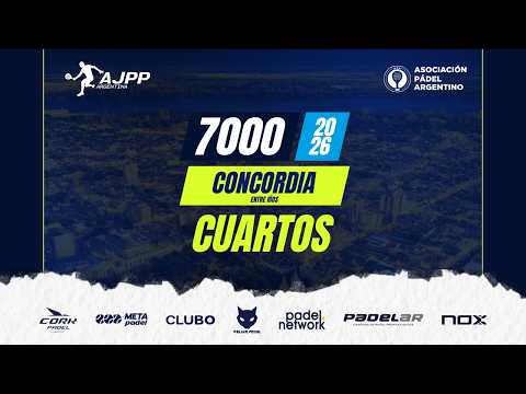 CIRCUITO AJPP 2026 | CONCORDIA (ENTRE RIOS) | CUARTOS DE FINAL