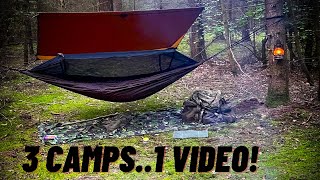 WILD CAMPING IN WALES/ SOLO KAYAK CAMP/ SOLO HAMMOCK CAMP IN
