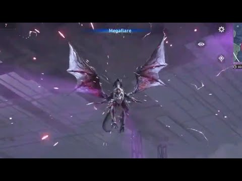 FF7FS Bahamut Megaflare Animation
