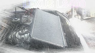 How to replace Radiator & Thermostat|Lexus LS400 4.0L 1UZ-FE|Bleeding Procedure