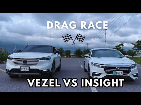 Thumbnail for Honda Vezel Hybrid Vs Honda Insight | Drag + Rolling Race | Full Potential by Honda Insight