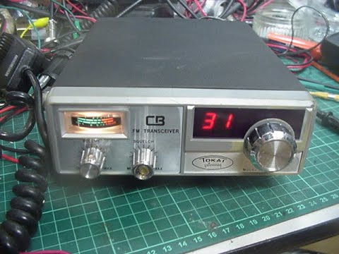 Tokai GT858 UK CB27/81 CB radio (mobile) - Full alignment SINAD method