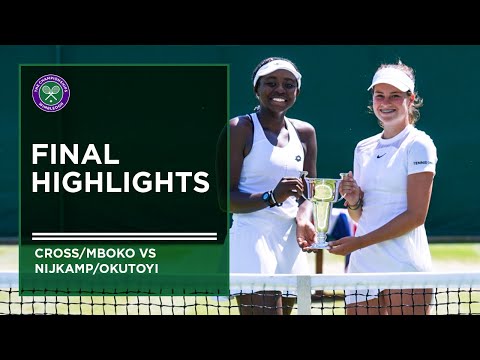 Nijkamp / Okutoyi vs Cross / Mboko | Girls' Doubles Final Highlights | Wimbledon 2022