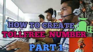 Business phone systems:create Business phone number | Create Toll Free Number | #Techkmr