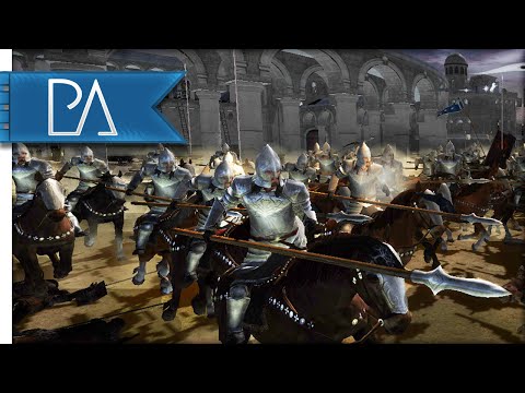 EPIC SIEGE OF OSGILIATH - Third Age Total War Gameplay