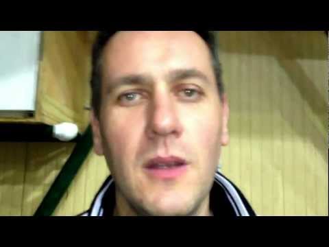 Coach Rinaldin , della B.V.O. Nel post gara contro Pegaso Ragusa