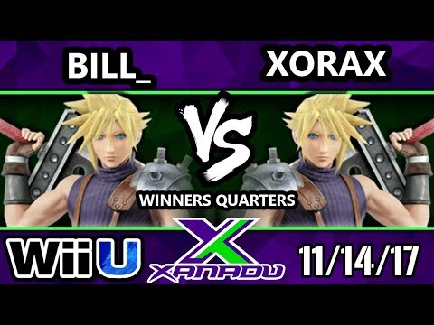 S@X 228 Smash 4 - Bill_ (Cloud) Vs. Xorax (Cloud) - SSB4 Winners Quarters - Smash for Wii U.