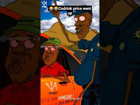 SA Police these days be like #visionastyvisuals #animation #amapiano #cartoon #southafrica