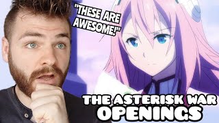 Download lagu REACTING TO The Asterisk War Openings & Endings (1-2) | ANIME REACTION! mp3