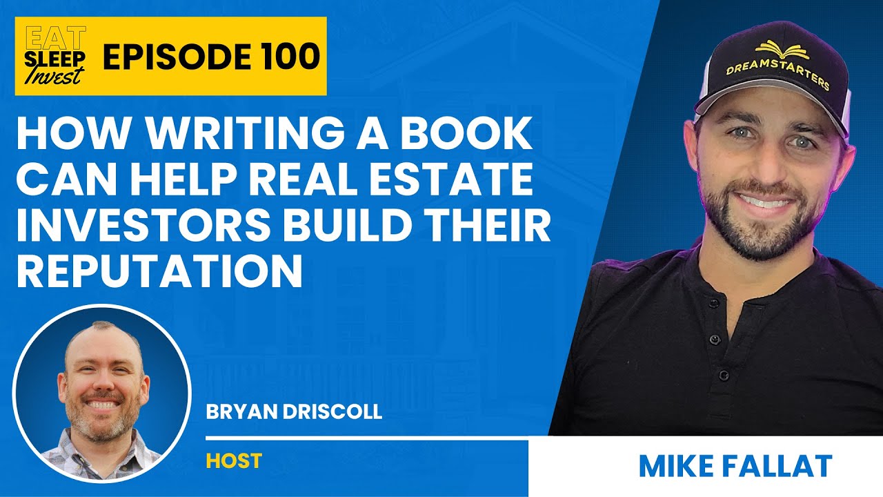 Watch Video Mike Fallat Shares the Importance of Publishing a Book for Real Estate Investors