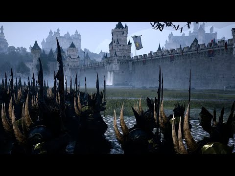 The Siege of Bordeleaux｜Totalwar Warhammer cinematic battles ｜Vampire Counts vs Bretonnia