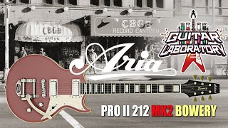 Video thumbnail for Шестиструнная электрогитара ARIA 212-MKII Bowery by Гитарная Лаборатория