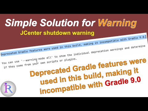 Fix "Deprecated Gradle features were used in this build, making it incompatible with Gradle 9.0".