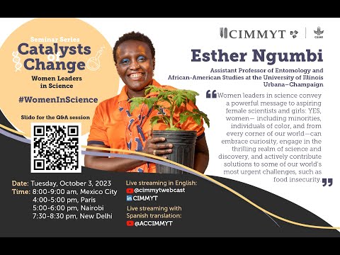 Catalysts of Change: Women Leaders in Science – Esther Ngumbi