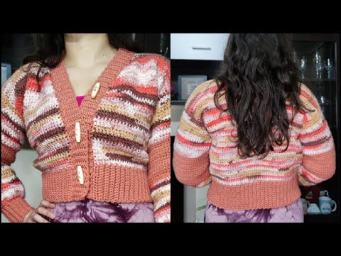 Tutorial Cardigan Crosetat Part 1