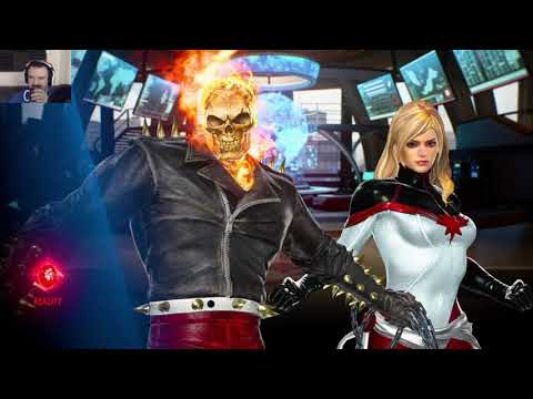 MvC Infinite: Week 2 Online Play pt53 - vs. Ghost Rider/Captain Marvel