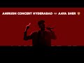 Anirudh Aaya Sher Live Hyderabad Concert Crowd Went Crazy