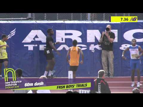 Boys 60m Freshman Heat 1 - New Balance Indoor Nationals 2012