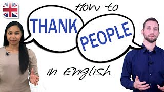 How to Thank People in English - Spoken English Lesson
