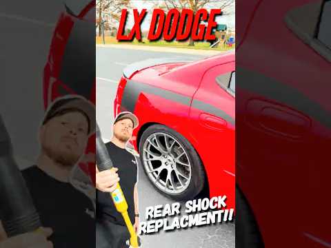 EASY LX Dodge Rear Shock Replacement!! #dodge #charger #challenger