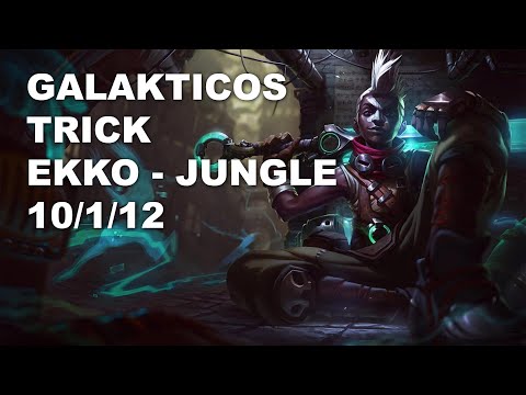 Galakticos Trick Jungle Ekko vs Elise - KR Master Patch 10.8