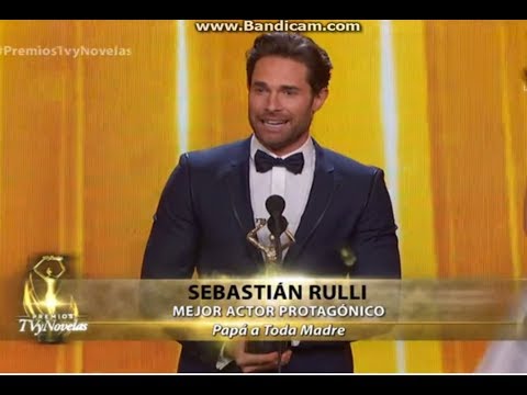 Sebastián Rulli Gana Premio TVyNovelas 2018 a Mejor Actor Protagónico