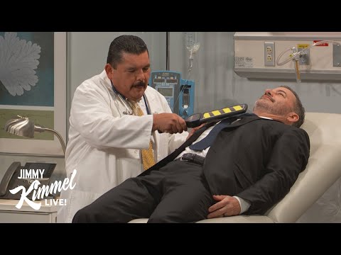 Dr. Guillermo Gives Jimmy Kimmel a Screening - Sponsored by Pfizer
