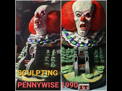 PENNYWISE 1990 (time lapse)  escultura