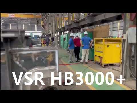 HB3000+ fully automatic vibration stress relief system #VSR #welding #stress #relief #vibration
