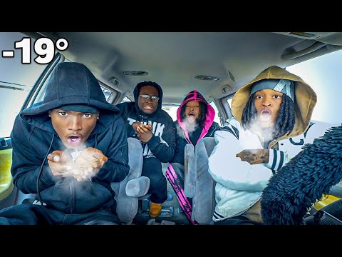 LAST TO LEAVE THE FREEZING COLD A/C CHALLENGE🥶