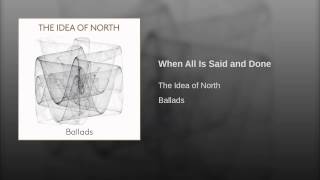 When All Is Said and Done