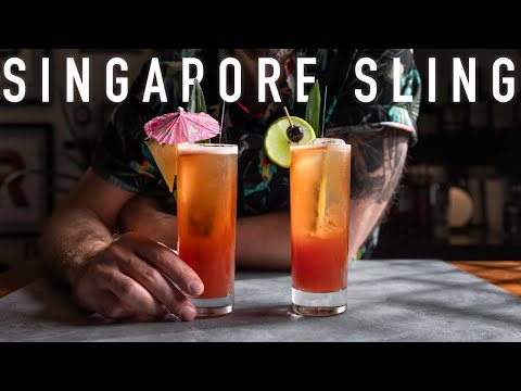 Singapore Sling - 2 recipes!