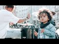 AMAZING Street Performers With Unique Voice And BEST Drummer