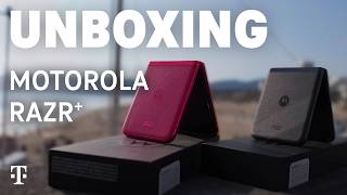 T-Mobile Motorola Razr+ Unboxing: 5G Flip Phone