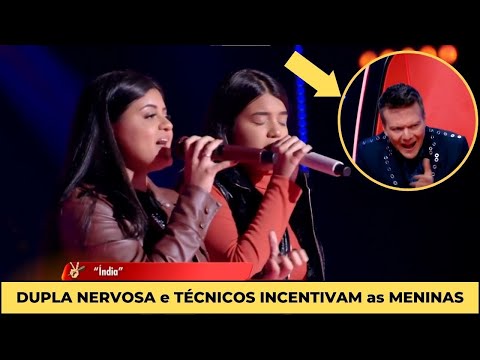 ⭐Isso é TALENTO puro - Dupla mesmo NERVOSAS cantam BEM e SURPREENDEM no The Voice Brasil