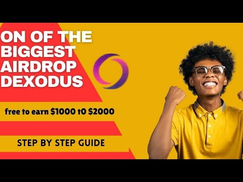DEXODUS AIRDROP FULL GUIDE | STEP BY STEP GUIDE VIDEO .#dexodus #airdrop #crypto