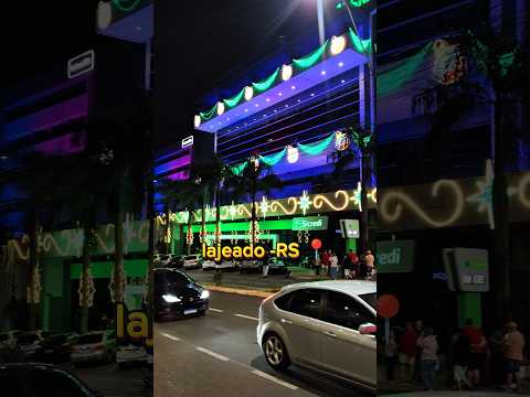 “Lajeado RS à Noite: Uma Beleza que Surpreende!” #riograndedosul #lajeado #turismo