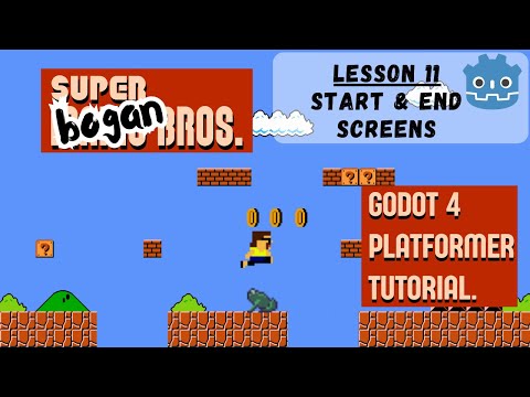 Godot 4 Platformer Tutorial - Episode 11 - Start and End Screens