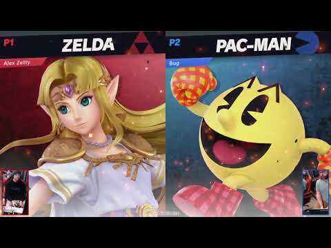 CA 91 - FoxyGrampa (Pac-Man) Vs. Zefty (Zelda) - Pools - SSBU
