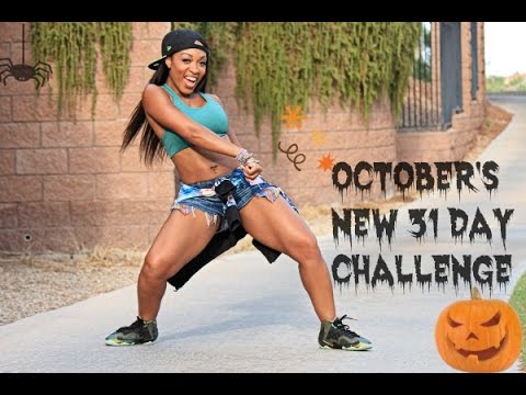 NEW OCTOBER 31 DAY FIT/DANCE CHALLENGE with Keaira LaShae