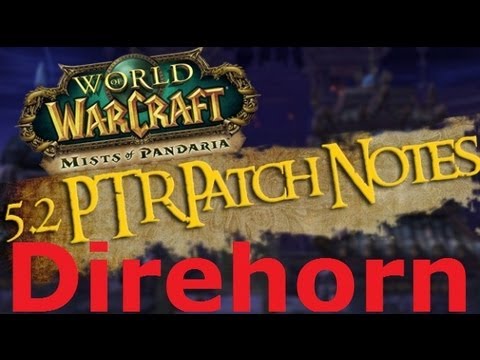 WoW - Patch 5.2 | How to Tame - Direhorn