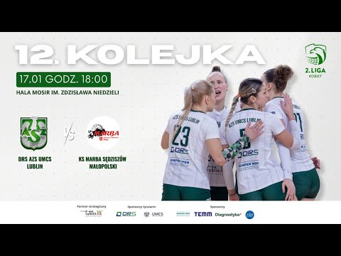 II Liga Siatkówki Kobiet | DRS AZS UMCS Lublin vs KS Marba Sędziszów Małopolski