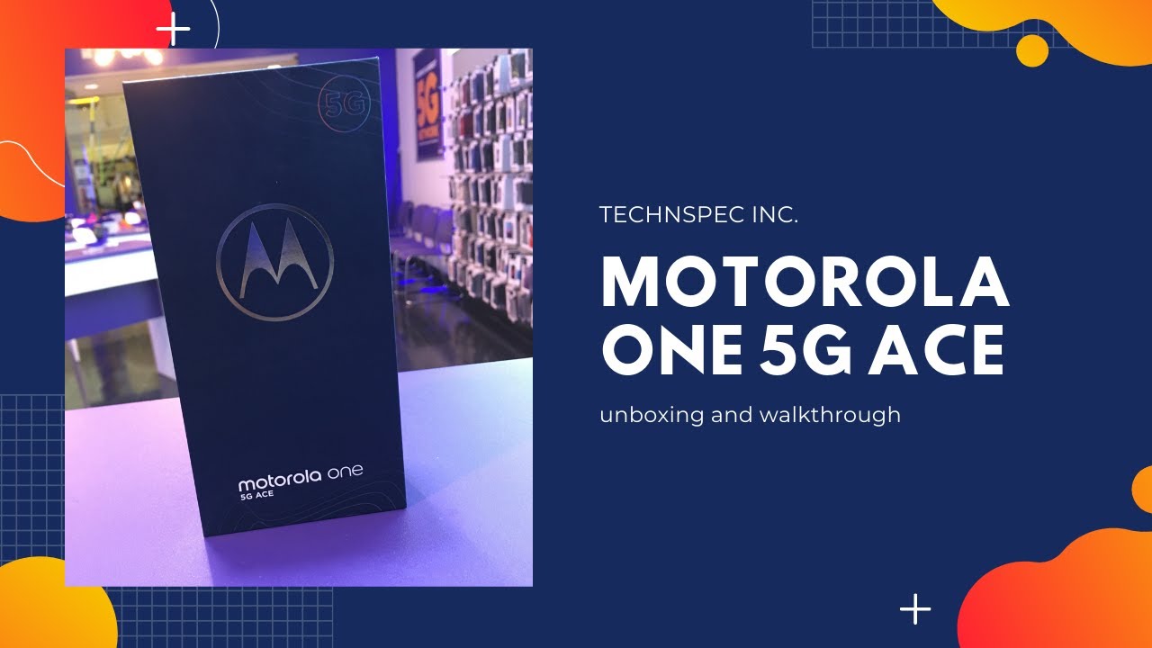 Motorola one 5G ACE unboxing