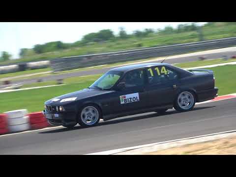 K. Matusik / B. Jabłoński - BMW E34 M5 - Asfaltowy PTS 2 Runda  Autodrom Słomczyn 20-05-2018